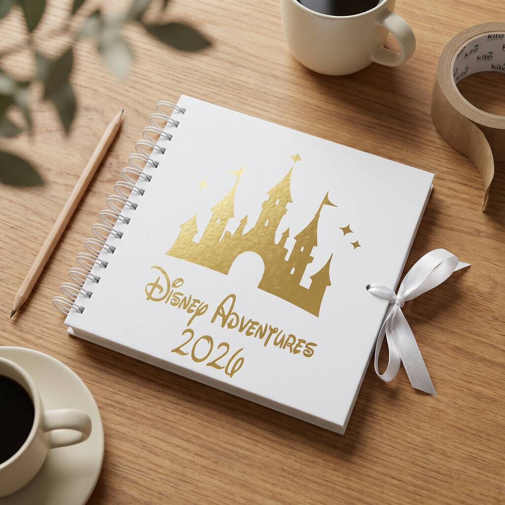 Personalised Disneyland Scrapbook Photo Album