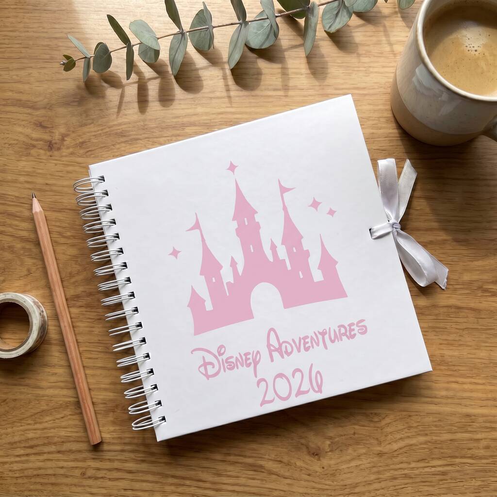 Personalised Disneyland Scrapbook Photo Album
