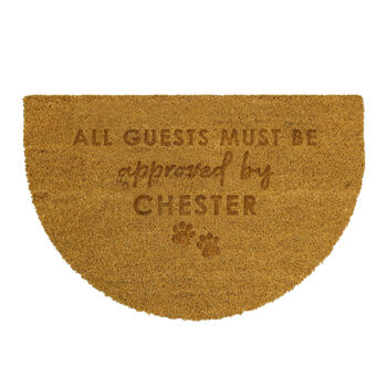 Personalised Dog Door Mat Pet Owner Gifts Housewarming