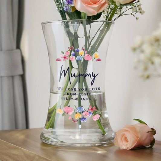 Personalised Flower Vase Gifts For Women