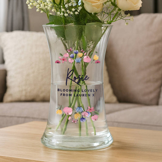 Personalised Flower Vase Gifts For Women