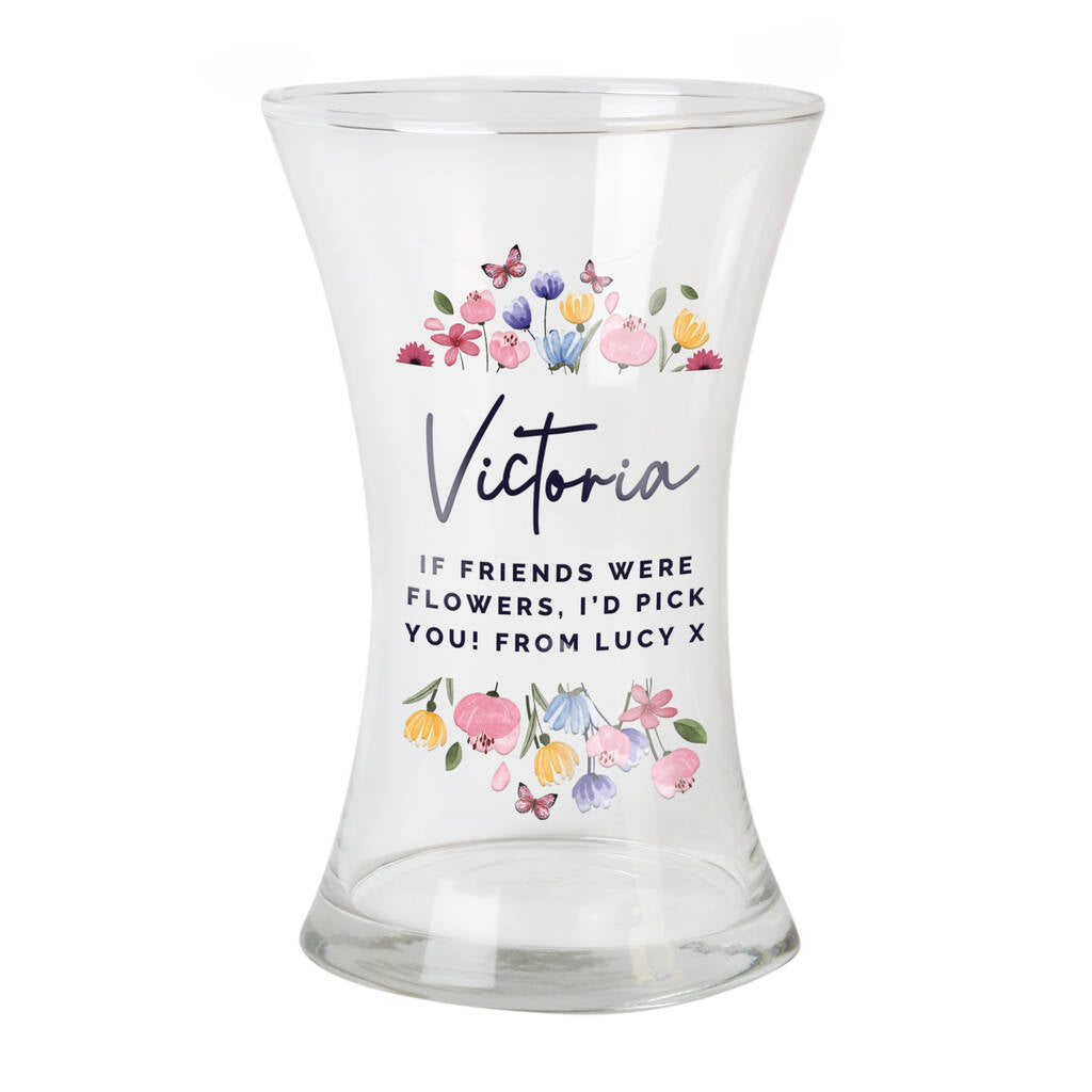 Personalised Flower Vase Gifts For Women