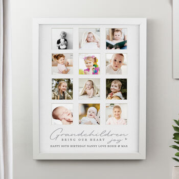 Grandparents Gifts Personalised Grandchildren Photo Frame