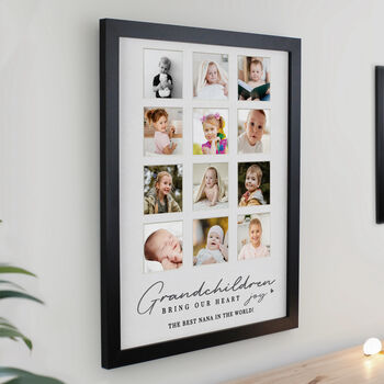 Grandparents Gifts Personalised Grandchildren Photo Frame