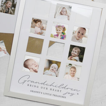 Grandparents Gifts Personalised Grandchildren Photo Frame