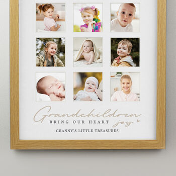 Grandparents Gifts Personalised Grandchildren Photo Frame