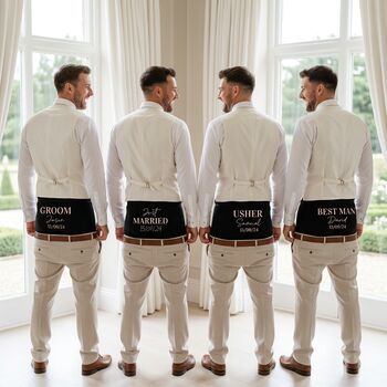 Personalised Groom Boxers Groom Gifts Best Man Proposal