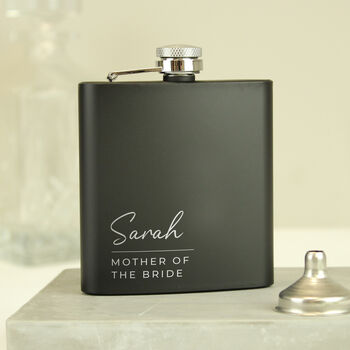 Personalised Groom Hip Flask Best Man Groomsman Gifts