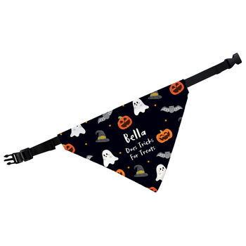 Personalised Halloween Dog Bandana Funny Dog Gifts