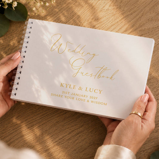 Personalised Wedding Guest Book