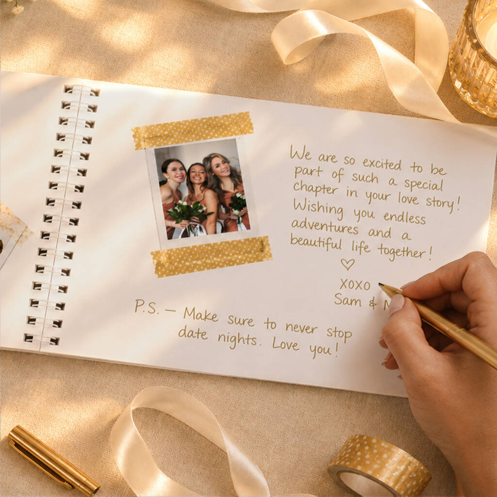 Personalised Wedding Guest Book