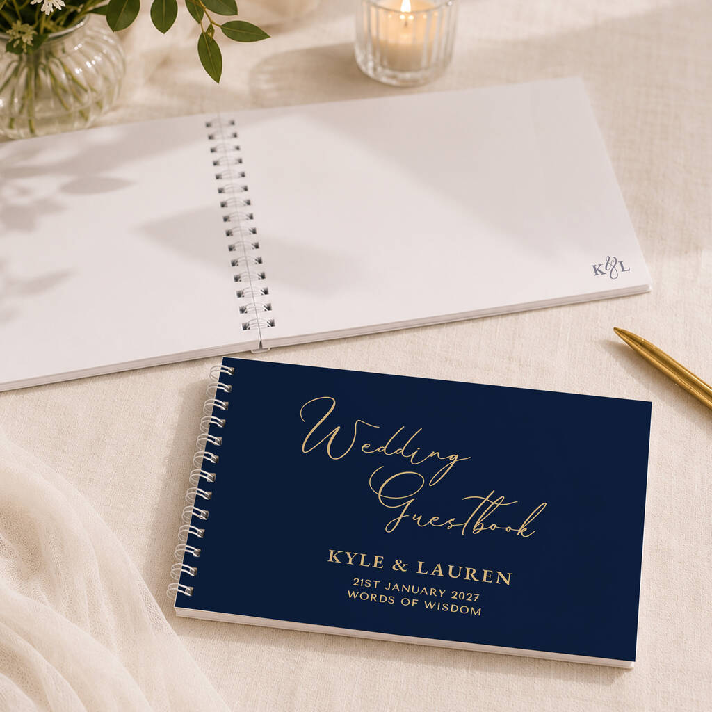 Personalised Wedding Guest Book