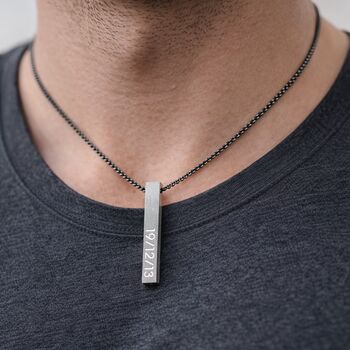 Personalised Men’s Necklace Gifts For Him