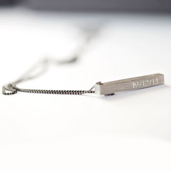 Personalised Men’s Necklace Gifts For Him