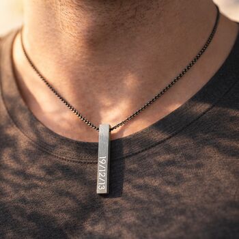 Personalised Men’s Necklace Gifts For Him