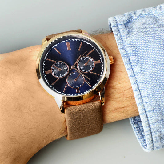 Personalised Men's Wrist Watch Gifts For Him
