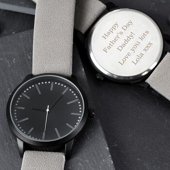 Personalised Mens Wrist Watch Gifts For Him
