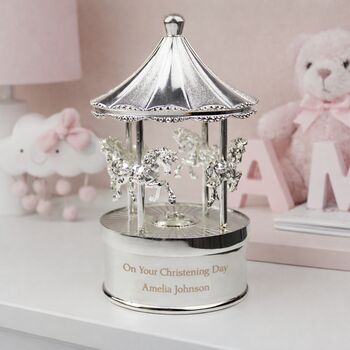 Personalised Music Box Christening Gifts Newborn Presents