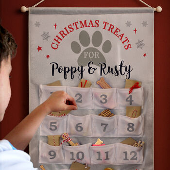 Personalised Pet Advent Calendar Pet Christmas Gifts