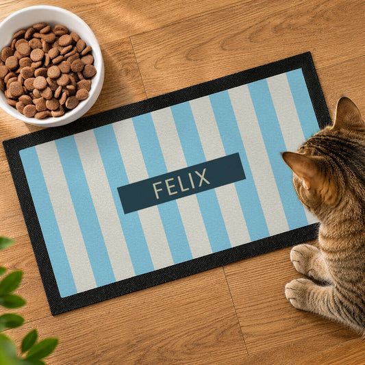 Personalised Pet Bowl Mat For Dog Gifts And Cat Gifts