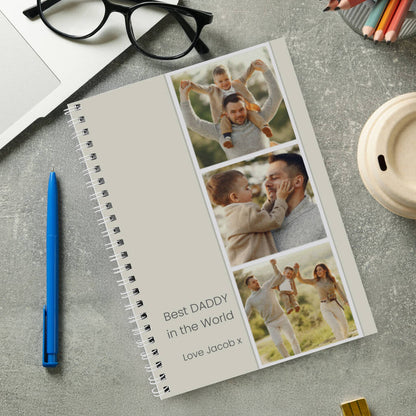 Personalised Photo Notebook Gift A5