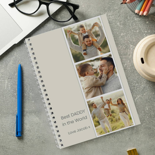 Personalised Photo Notebook Gift A5