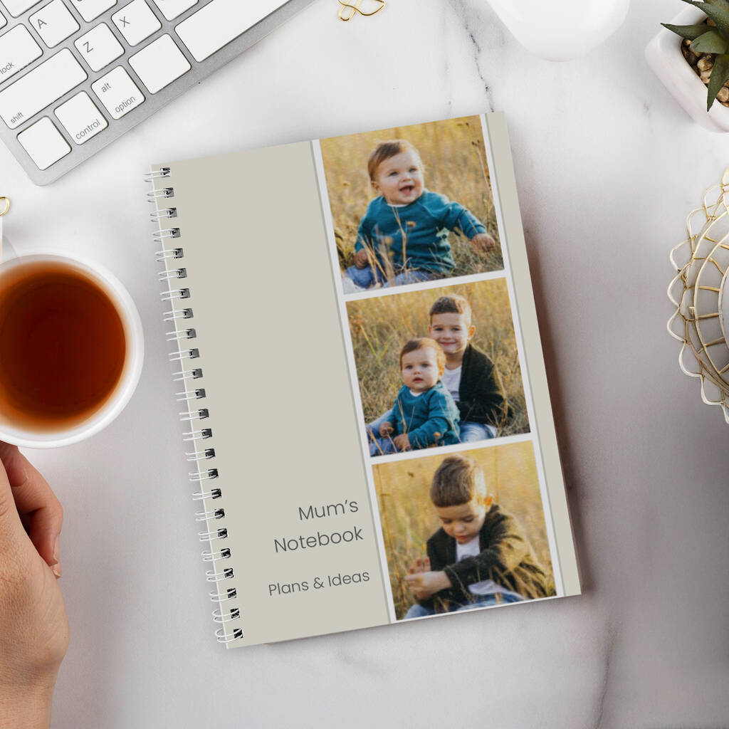 Personalised Photo Notebook Gift A5