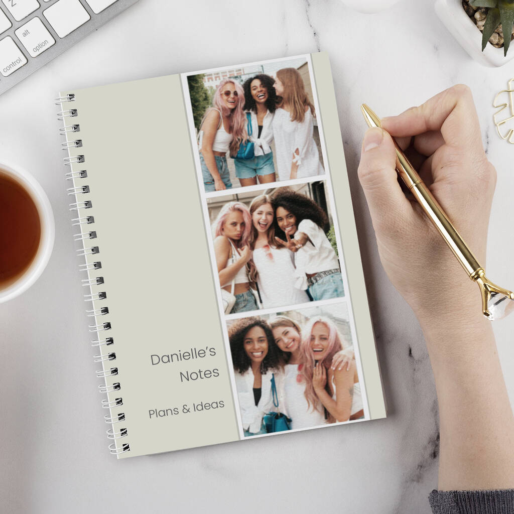 Personalised Photo Notebook Gift A5
