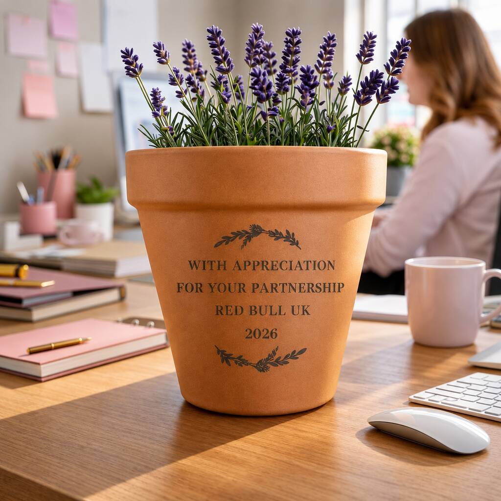 Personalised Plant Pot Thank You Gifts