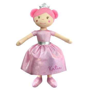 Personalised Rag Doll Baby Girl And Granddaughter Gift