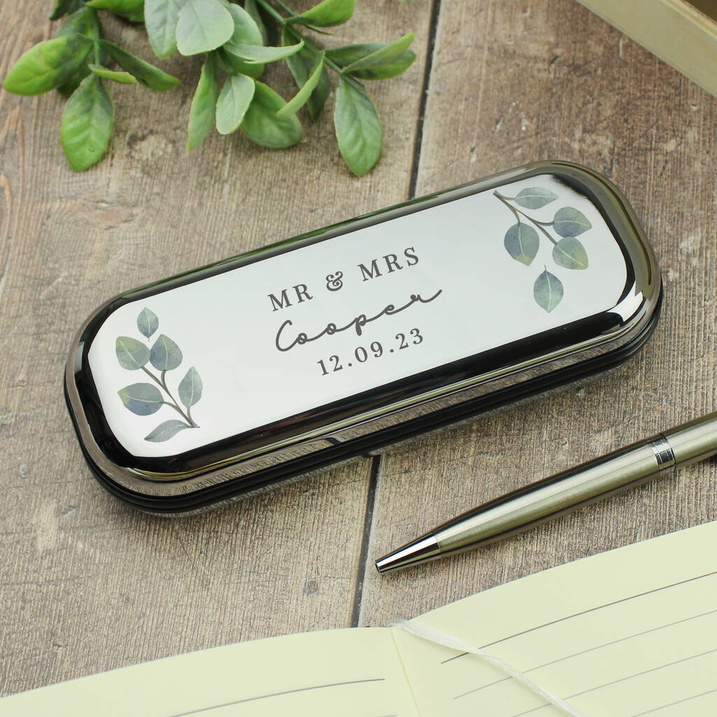 Personalised Pen Gift Set Thank You