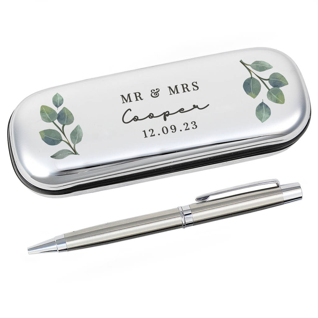 Personalised Pen Gift Set Thank You