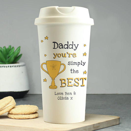 You Are Simply The Best Personalised Travel Mug Gift