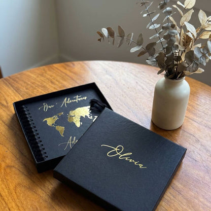Personalised Travel Scrapbook Anniversary Gift Album