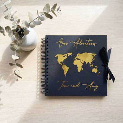 Personalised Travel Scrapbook Anniversary Gift Album