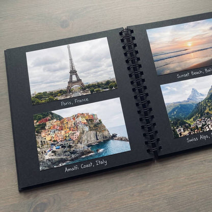 Personalised Travel Scrapbook Anniversary Gift Album