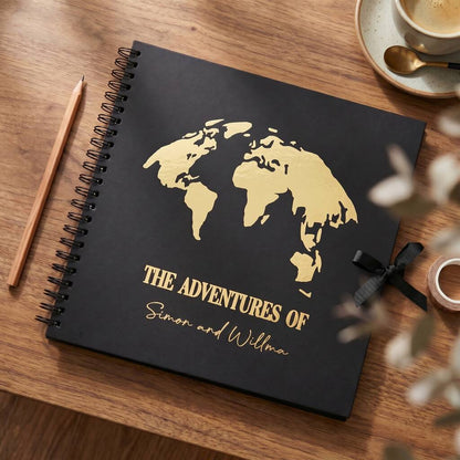 Personalised Travel Scrapbook Anniversary Gift For Travellers
