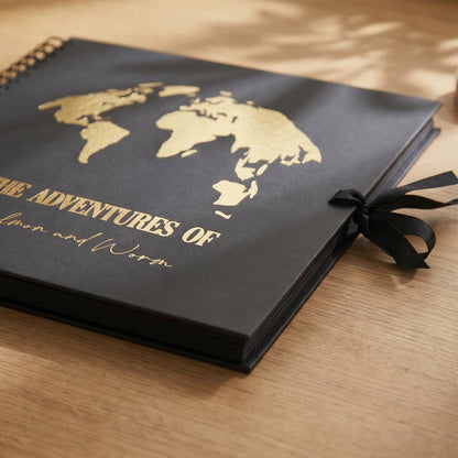 Personalised Travel Scrapbook Anniversary Gift For Travellers