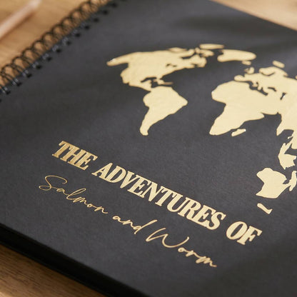 Personalised Travel Scrapbook Anniversary Gift For Travellers