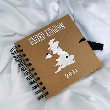 Personalised Travel Scrapbook Holiday Photo Album Gift