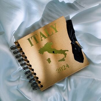Personalised Travel Scrapbook Holiday Photo Album Gift