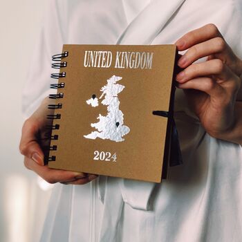 Personalised Travel Scrapbook Holiday Photo Album Gift