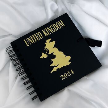 Personalised Travel Scrapbook Travel Gift Holiday Album