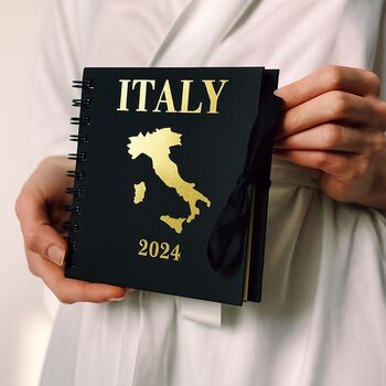 Personalised Travel Scrapbook Travel Gift Holiday Album