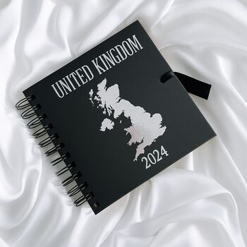 Personalised Travel Scrapbook Travel Gift Holiday Album