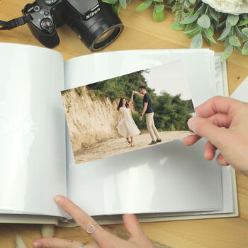 Personalised Wedding Album Large Traditional Book Bound