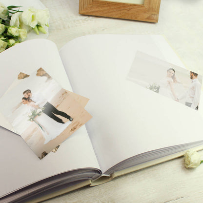 Personalised Wedding Album Photo Upload Cover