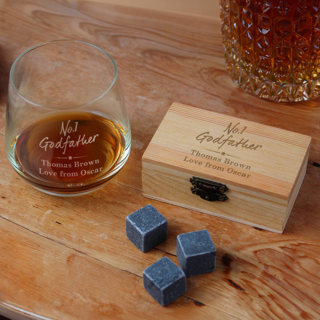 Personalised Whisky Gift Set For Men