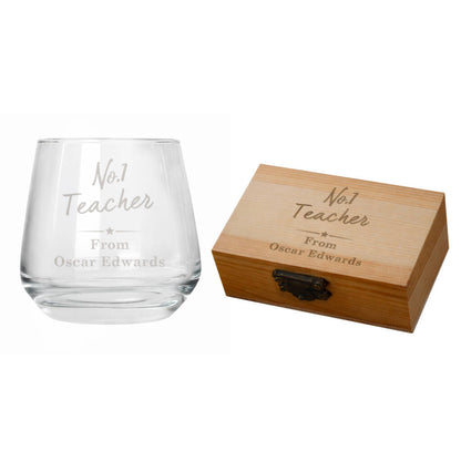Personalised Whisky Gift Set For Men