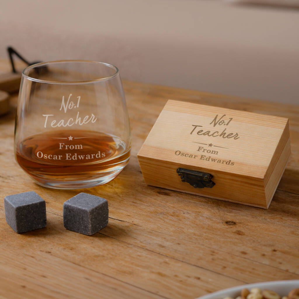 Personalised Whisky Gift Set For Men